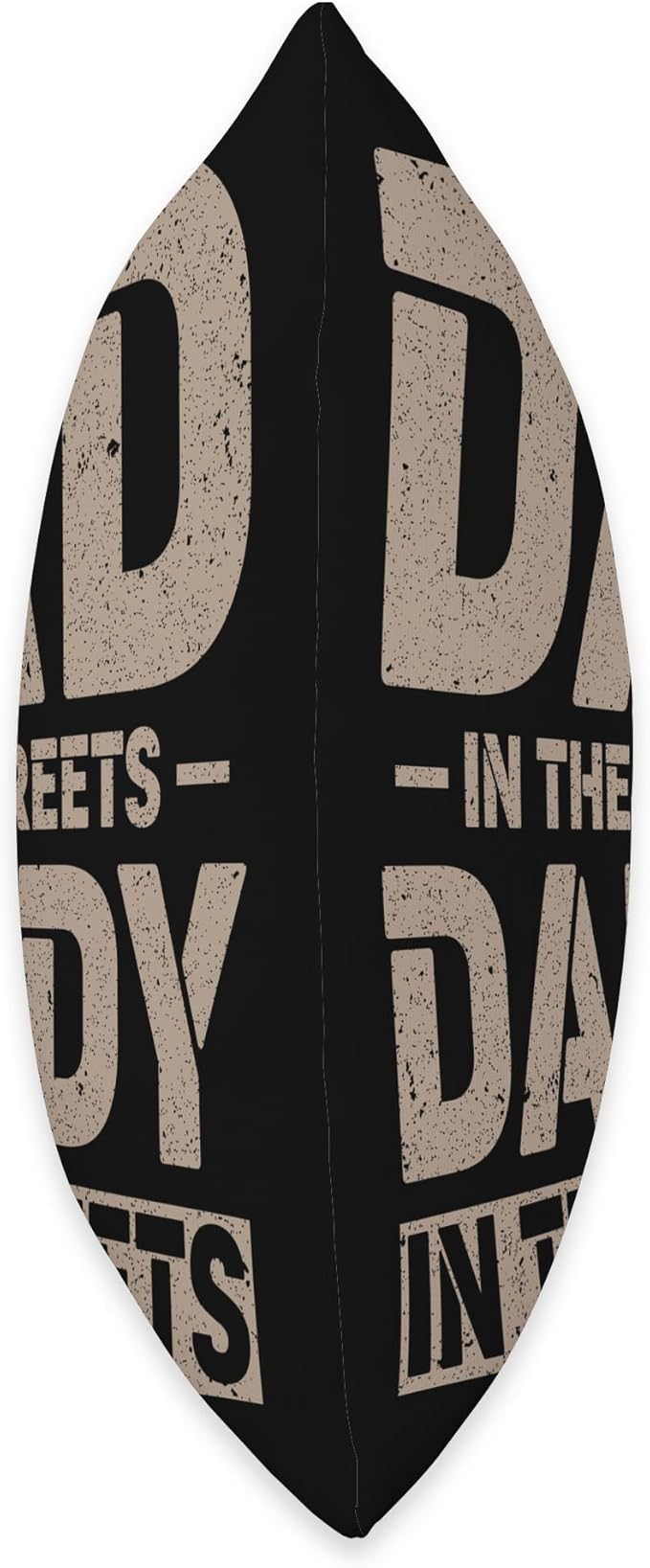 Dad In The Streets Daddy In The Sheets Throw Pillow, 18x18, Multicolor