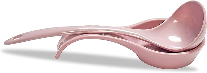 Reston Lloyd Calypso Basics Single Plastic Spoon Rest, Pink, single spoon