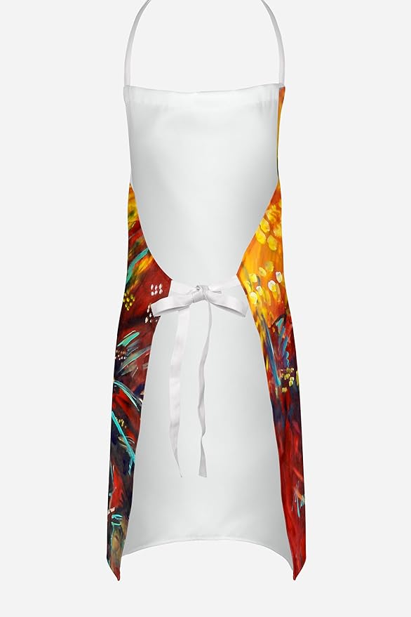 Caroline's Treasures Dance Apron Cooking Kitchen Server Baking Crafts Gardening for Adult Women Men, Unisex, Large, Multicolor