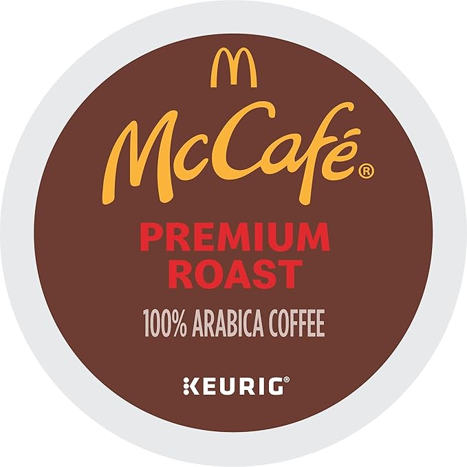 McCafe Premium Roast Coffee, Single Serve Keurig K-Cup Pods, Medium Roast, 60 Count, (6 Packs of 10)