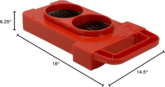 Prince Castle Saber King Mini Tomato Blade Replacement, 1/4-inch for 4 Tomatoes - Vegetable Chopper Blade and Kitchen Chopper Replacement Blade for Tomatoes and More