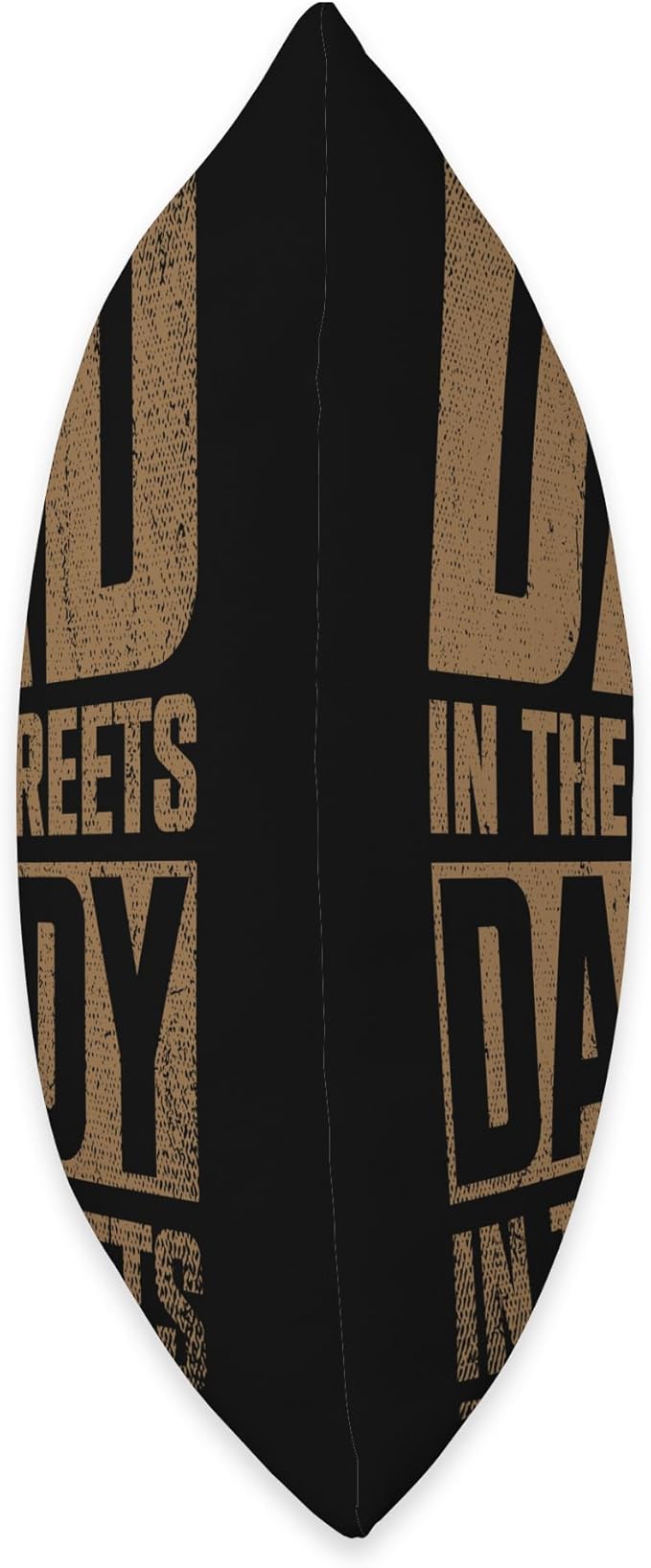 Dad In The Streets Daddy In The Sheets Throw Pillow, 18x18, Multicolor