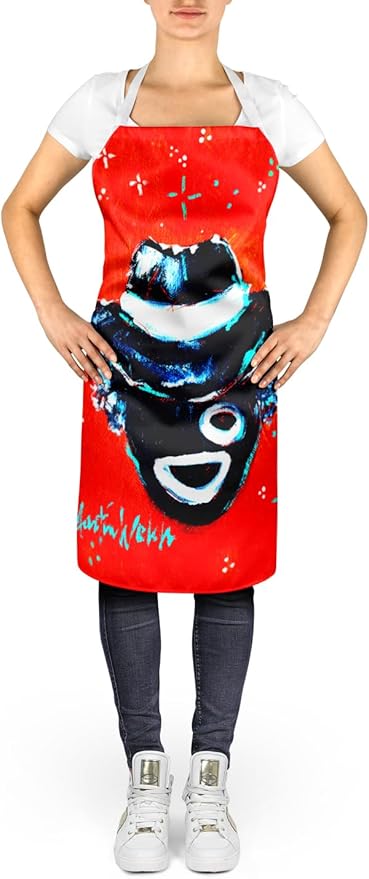 Caroline's Treasures Zee Mr Apron Cooking Kitchen Server Baking Crafts Gardening for Adult Women Men, Unisex, Large, Multicolor