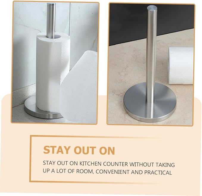 Upright Tissue Shelf Napkin Shelf Kitchen Paper Towel Rack Matte Commercial Use