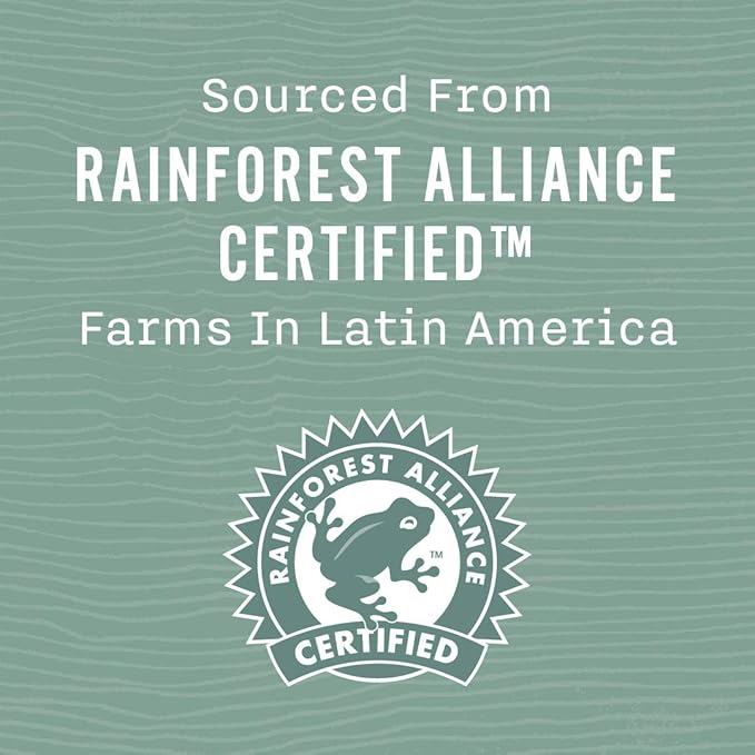 Allegro Coffee Rainforest Blend Ground Coffee, Caramel, 12 oz (Pack of 2)