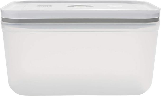 ZWILLING Fresh & Save Plastic Lunch Box, Airtight Food Container, Meal Prep, BPA-Free, Grey, Semitransparent - Large