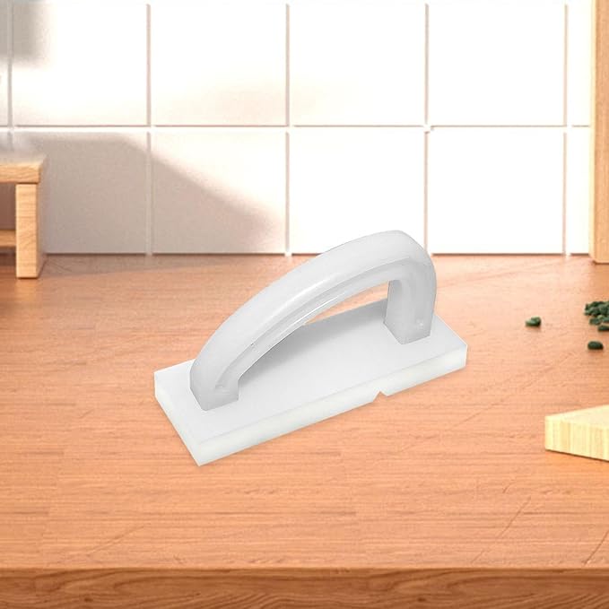 Cutting Board Refinisher Chopping Board Planer with Handle Stainless Steel Blade Kitchen Cleaning Tool for Kitchen Restaurant, White