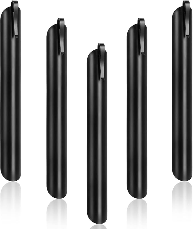 Table Crumb Sweeper, Crumbers, Stainless Steel Table Crumber, Bread Crumb Table Scraper, Restaurant Table Scraper, Crumbers for Servers, Waiters and Waitresses (5 PACK, Black)