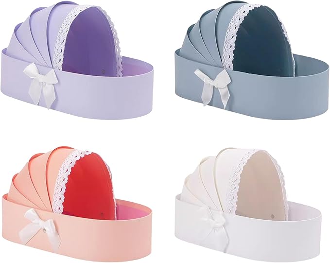 Unique Flower Box Wedding Celebration Present Container for Weddings Special Event Reusable