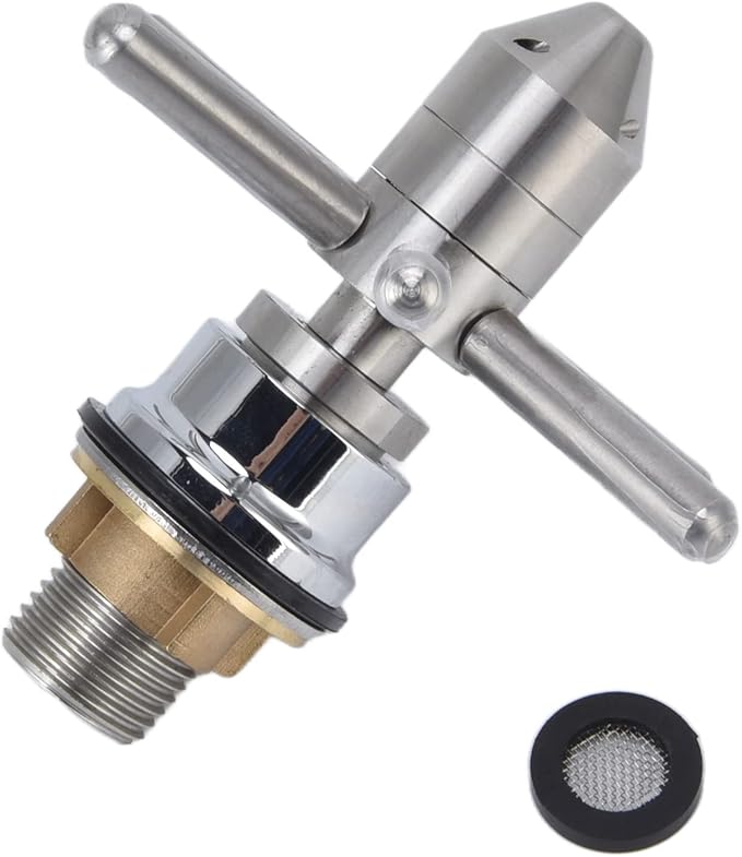 Qiilu Automatic Glass Rinser Faucet Stainless Steel Kitchen Washer for Bar Restaurant Coffee Shop - Professional Bar Faucet Head - Kitchen Fixtures