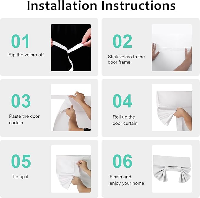 WdFour Small French Door Curtains with Silky Feel Easy Installed Tricia Door Panels,Front Door Sidelight Curtain Tie up Shade, Washable Curtain 25W x 40L Inch Bleach White, 1 Panel
