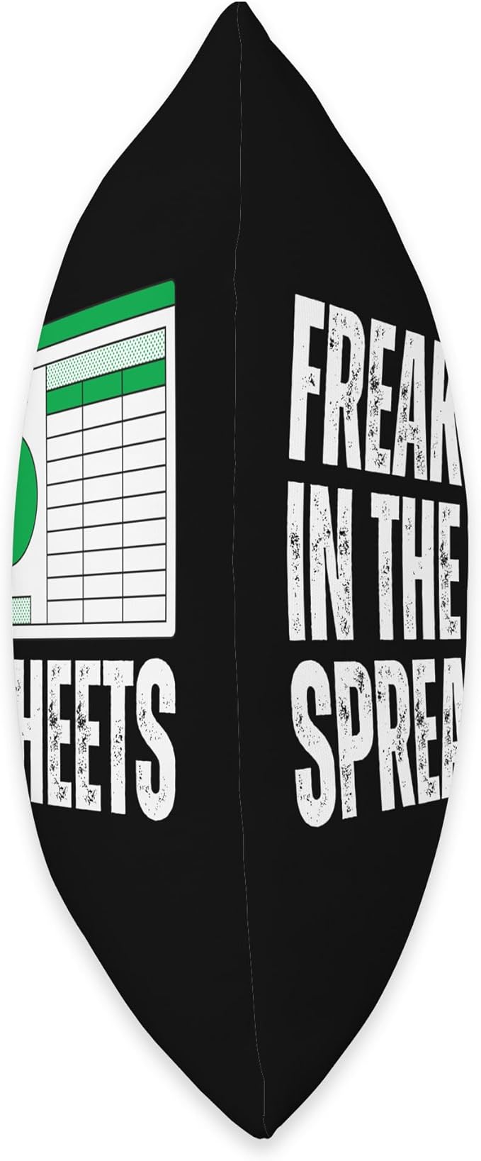 Freak In The Spreadsheets Excel Sheet Funny Office Jokes Throw Pillow