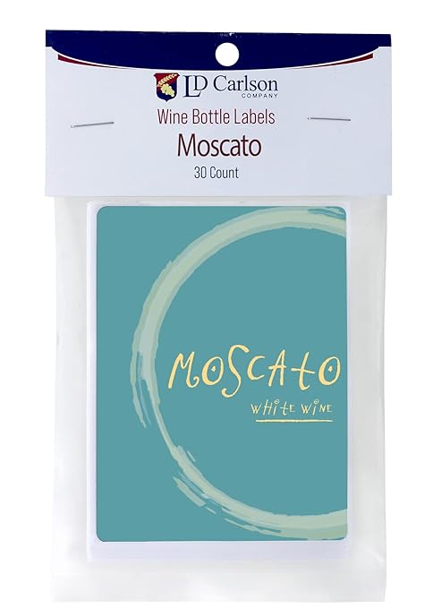 Home Brew Ohio Moscato Wine Labels