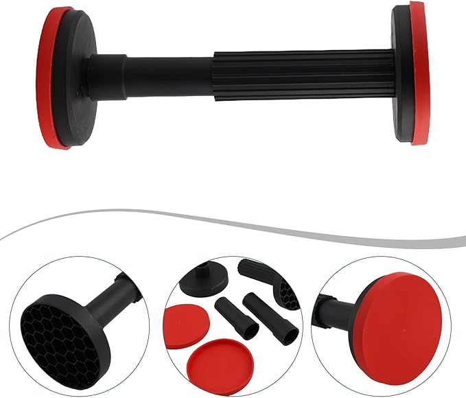 Telescopic Cabinet Support Rod 18-45cm Adjustable Nylon Lifting Bracket with Detachable Thickened Base for Home Kitchen or Bathroom Fixtures