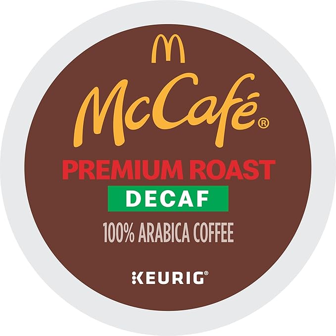 McCafe Premium Roast Decaf, Keurig Single Serve K-Cup Pods, Medium Roast Coffee Pods, 48 Count