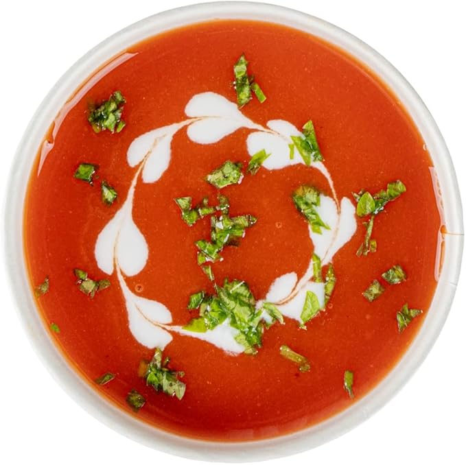 Coppetta 5-Ounce Dessert Cups, 50 Disposable Ice Cream Cups - Lids Sold Separately, Sturdy, Orange Paper Frozen Yogurt Bowls, For Hot And Cold Foods, Perfect For Gelato Or Mousse - Restaurantware