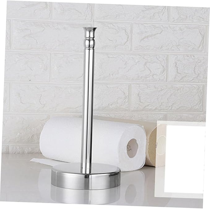 Paper Holder Countertop Paper Towel Dispenser Over Door Tissue Holder Kitchen Stainless Steel Commercial