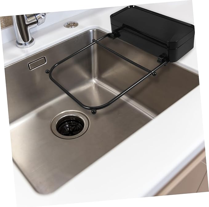 Mesh Sink Leaking Net Rack Suction Cup Drain Rack for Kitchen Sink Strainer