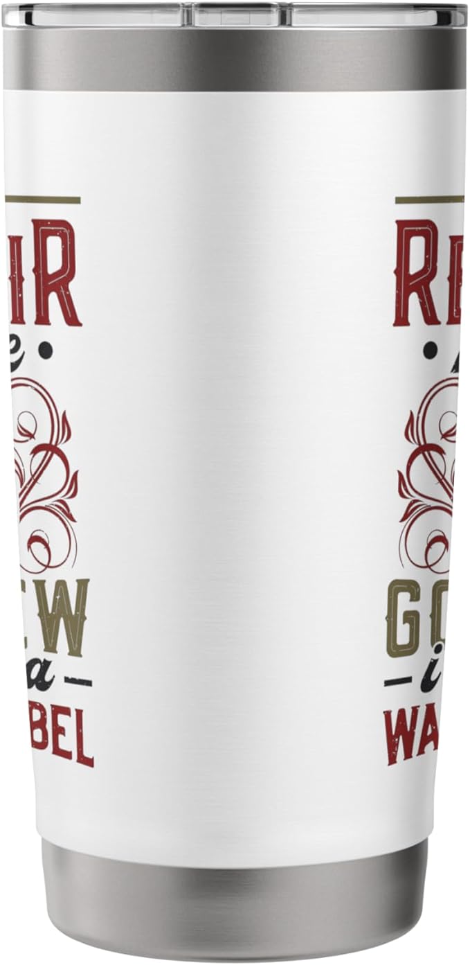 Red Hair Warning Label Redhead Gingers Stainless Steel Insulated Tumbler