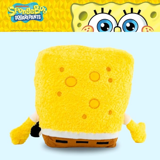Franco Calm Spongebob Squarepants Bedding Super Soft Plush Calming 3Lb Weighted Cuddle Pillow Buddy, Comfort Pillow, (Officially Licensed Product)