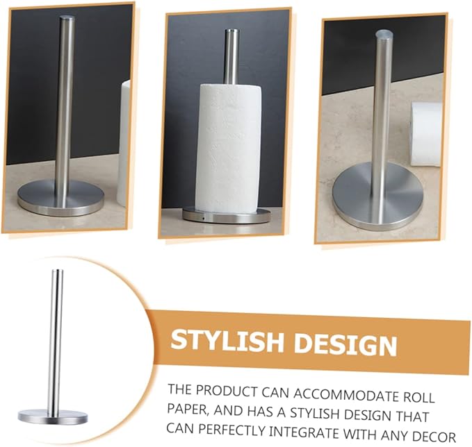 Upright Tissue Shelf Napkin Shelf Kitchen Paper Towel Rack Matte Commercial Use