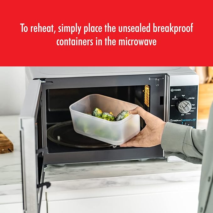 ZWILLING Fresh & Save Plastic Lunch Box, Airtight Food Storage Container, Meal Prep Container, BPA-Free, Grey, Semitransparent - Small