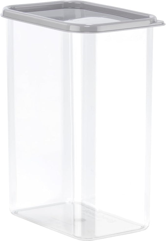 GoodCook Food Storage Container with Lid BPA-Free Modular & Stackable Design, 2.8-Quart, Clear