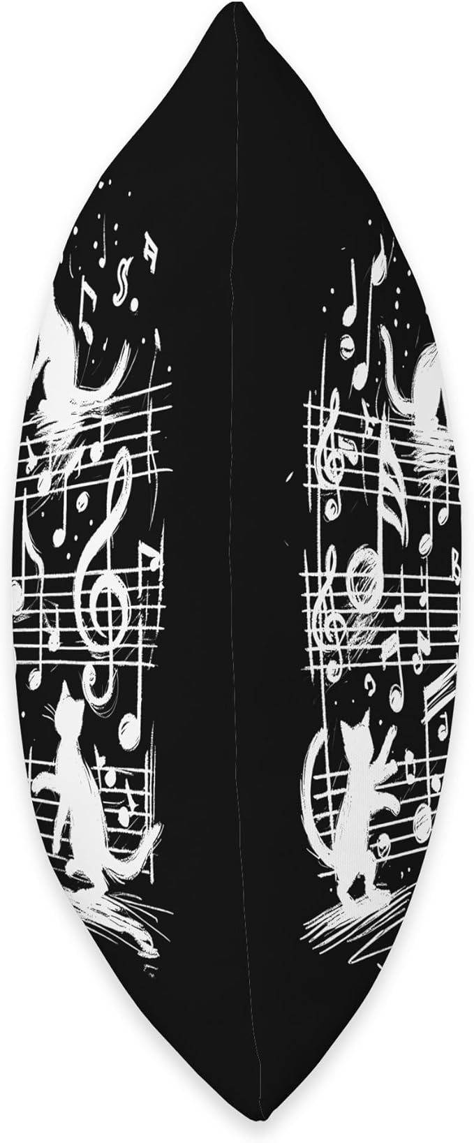 Cat Sheet Music Cute Animals Classic Musician Player Funny Throw Pillow