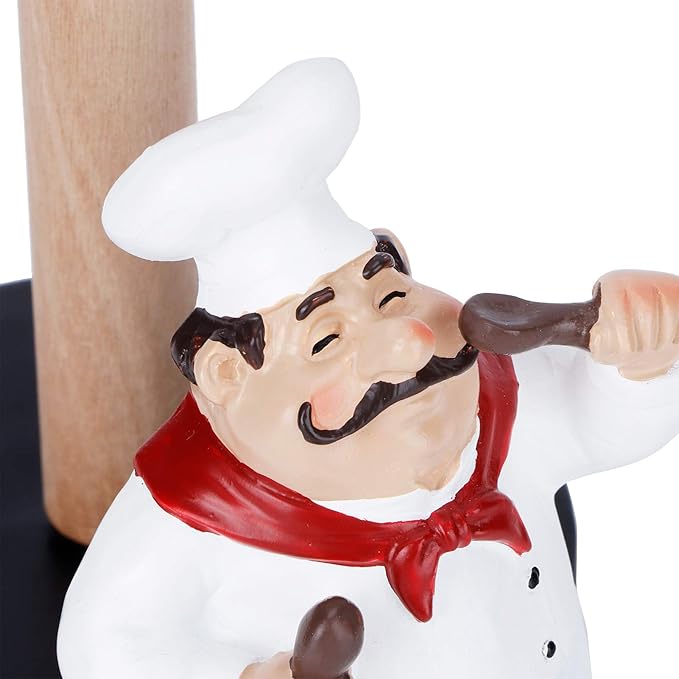 Double Layer Towel Holder Crafts Display for Kitchen Shop Restaurant Decoration