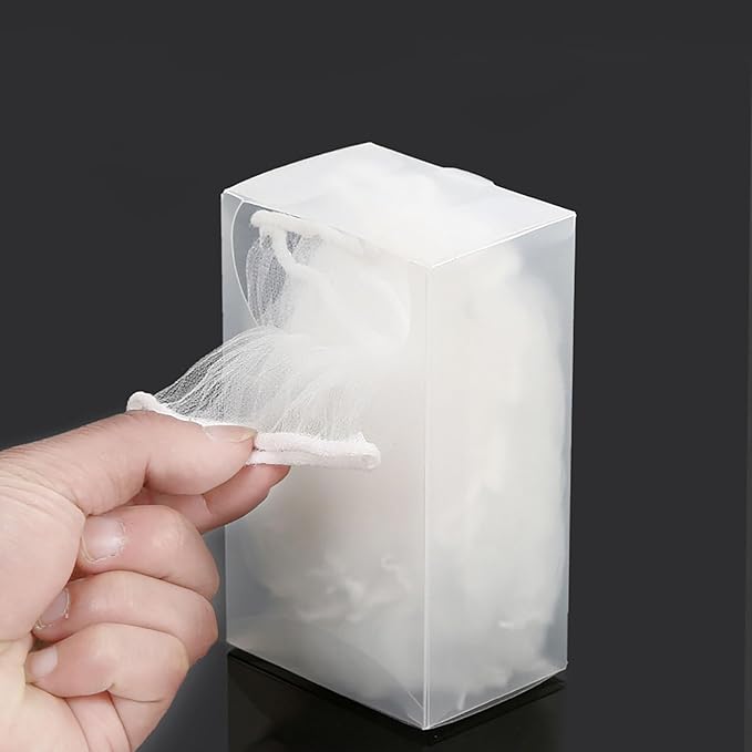 Kitchen Sink Garbage Filter Net Polyester High Density Elastic Odorless (30 pieces)