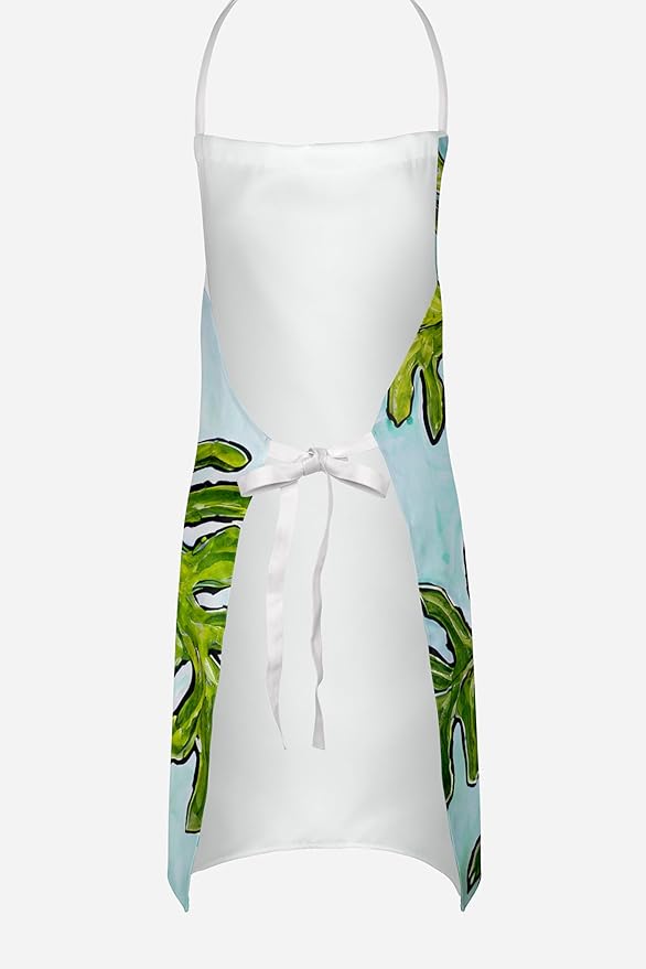 Caroline's Treasures Jungle Fever Heron Apron Cooking Kitchen Server Baking Crafts Gardening for Adult Women Men, Unisex, Large, Multicolor