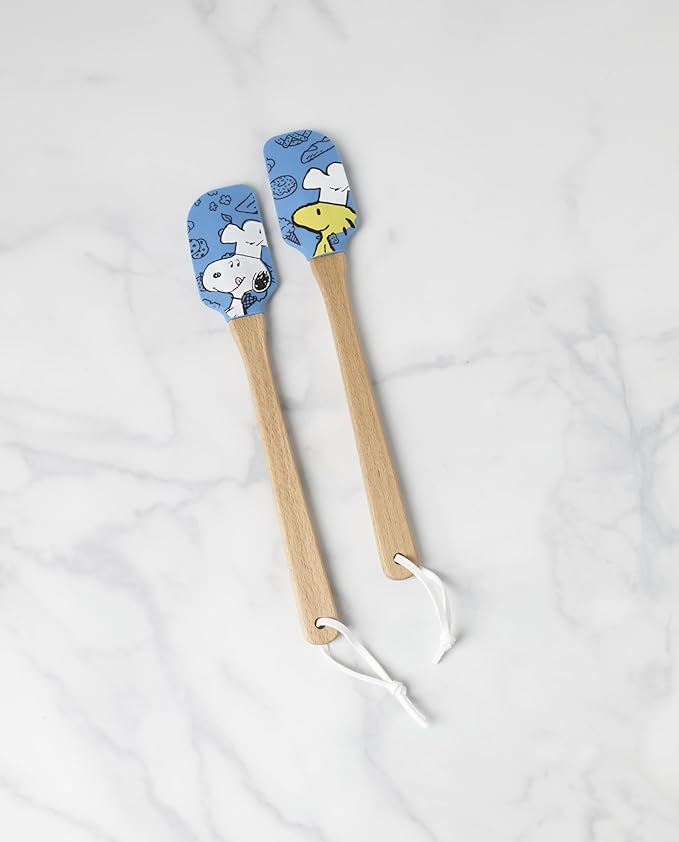 Lenox 897689 Chef Snoopy Spatulas, Set Of 2, Blue