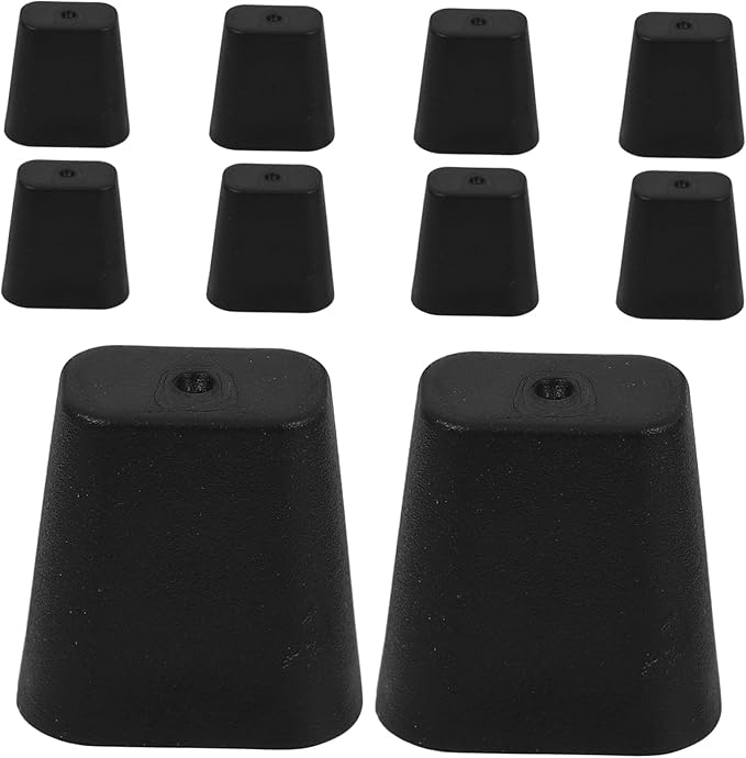 HOMSFOU 10pcs Kitchen Sink Drain Rack Feet Non- Protector Replacement Feet for Dish Drying Racks Prevent Scratches and Marring Sink