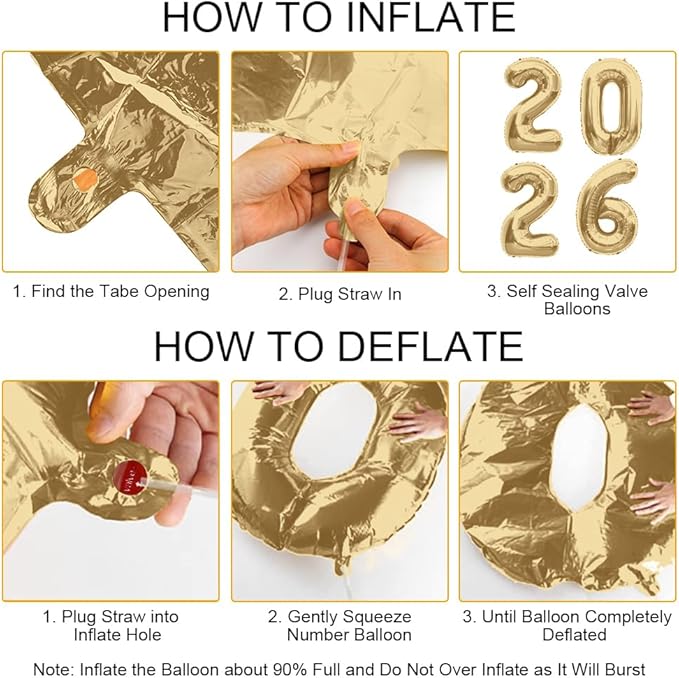 2026 Balloons Mute Gold 2026 Number Balloons New Year Decorations 2026 Numbers 40 Inch Large 2026 Mylar Foil Balloons for 2026 New Years Eve Party Supplies Graduation Christmas Birthday Anniversary