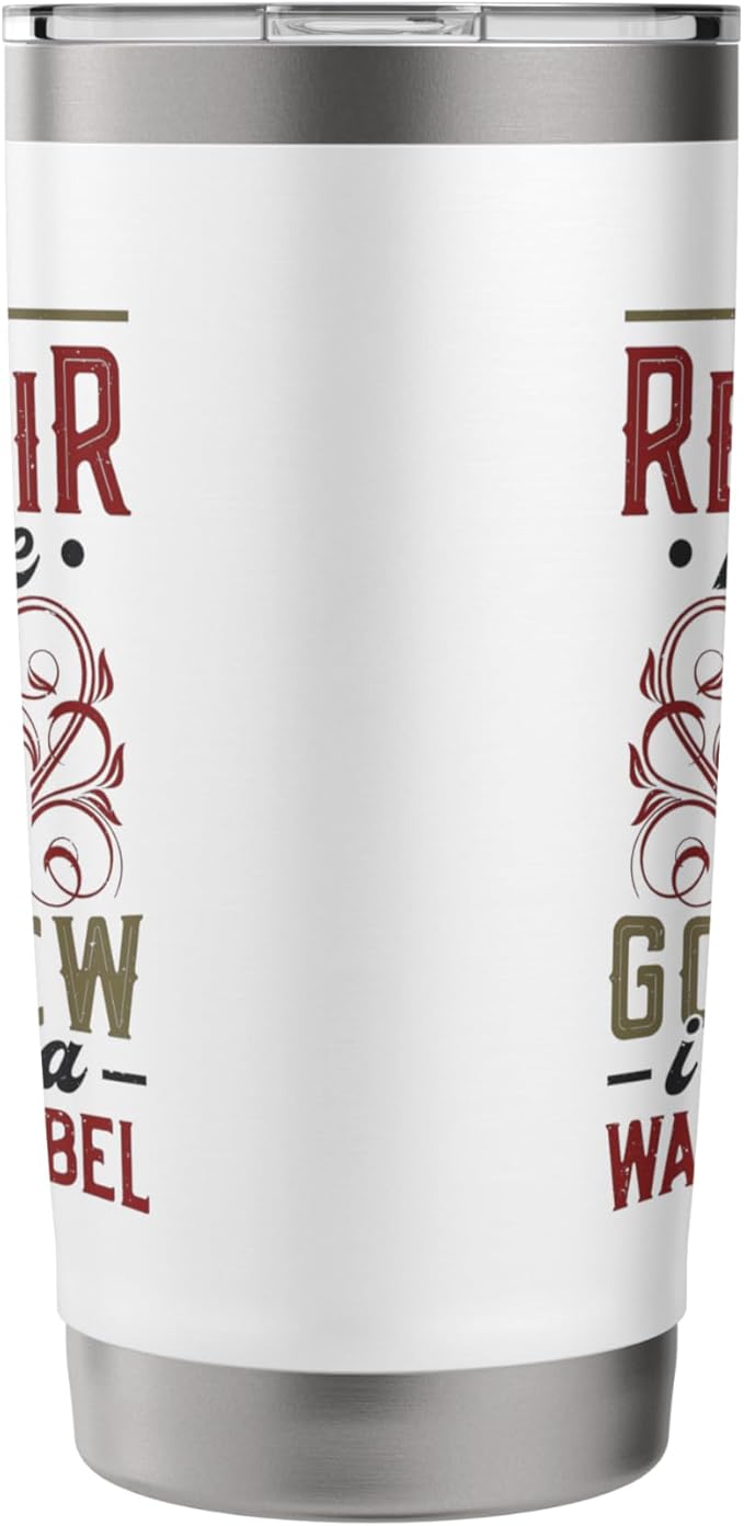 Red Hair Warning Label Redhead Gingers Stainless Steel Insulated Tumbler