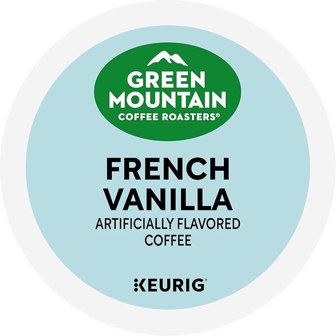 Green Mountain Coffee Roasters French Vanilla Coffee, Keurig Single-Serve K-Cup pods, Light Roast, 96 Count