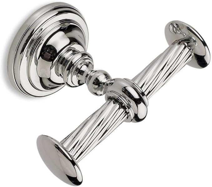 StilHaus G13-16-637509822750 Giunone Collection Brass Double Towel Hook, Gold