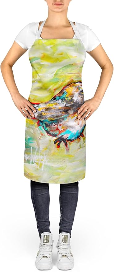 Caroline's Treasures Be Winkin Apron Cooking Kitchen Server Baking Crafts Gardening for Adult Women Men, Unisex, Large, Multicolor