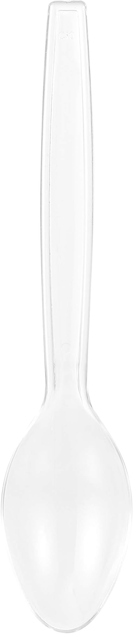 Glad Clear Disposable Cutlery Set with Heavy Duty Plastic Forks, Knives, and Spoons, Reusable Dishwasher Safe Plastic Utensils for Parties and Everyday Use, 24 Count