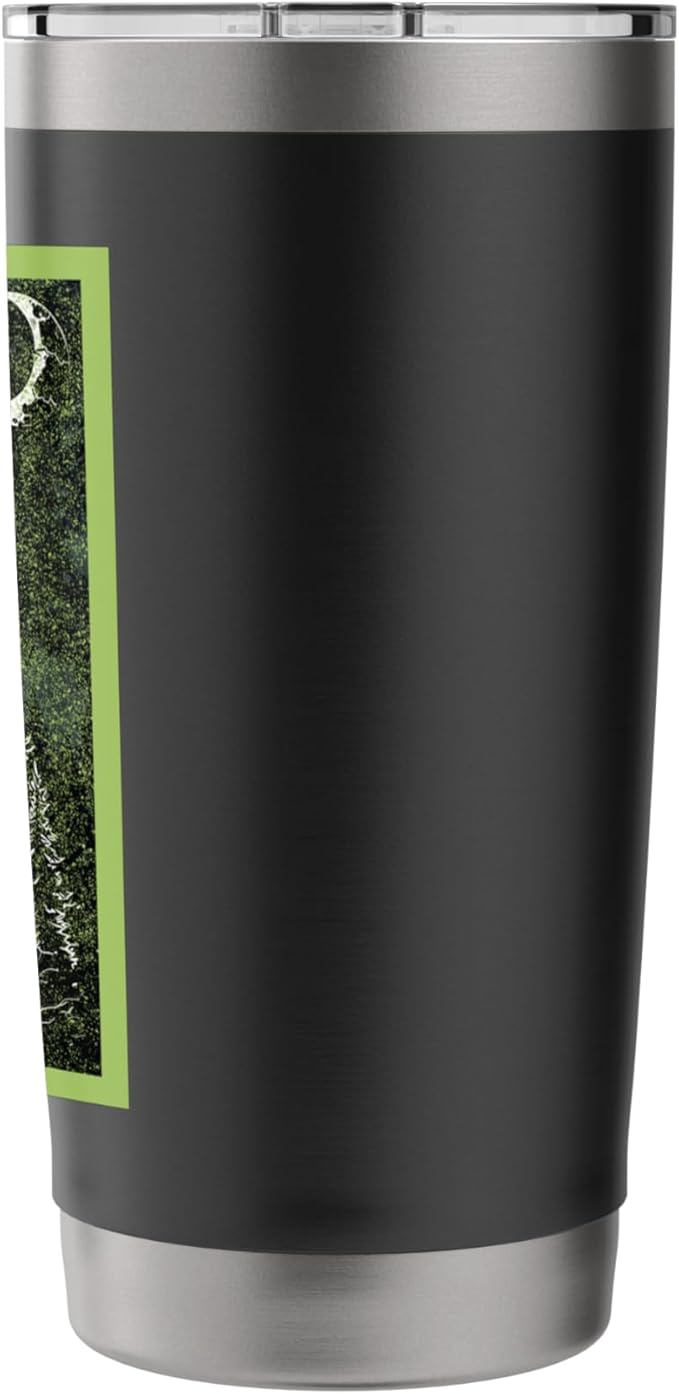 Vintage UFO Art Alien Abduction Graphic Flying Saucer Space Stainless Steel Insulated Tumbler