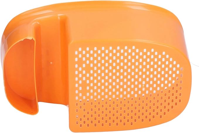 aqxreight Sink Drain Basket Household Saddle Shaped Mesh Strainer Kitchen Waste Vegetable Fruits (Orange)