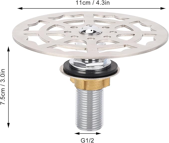 Glass Rinser Head, Stainless Steel Bar Glass Rinser Faucet Automatic Cup Washer Cleaner Accessory for Bar Restaurant Kitchen Coffee Shop