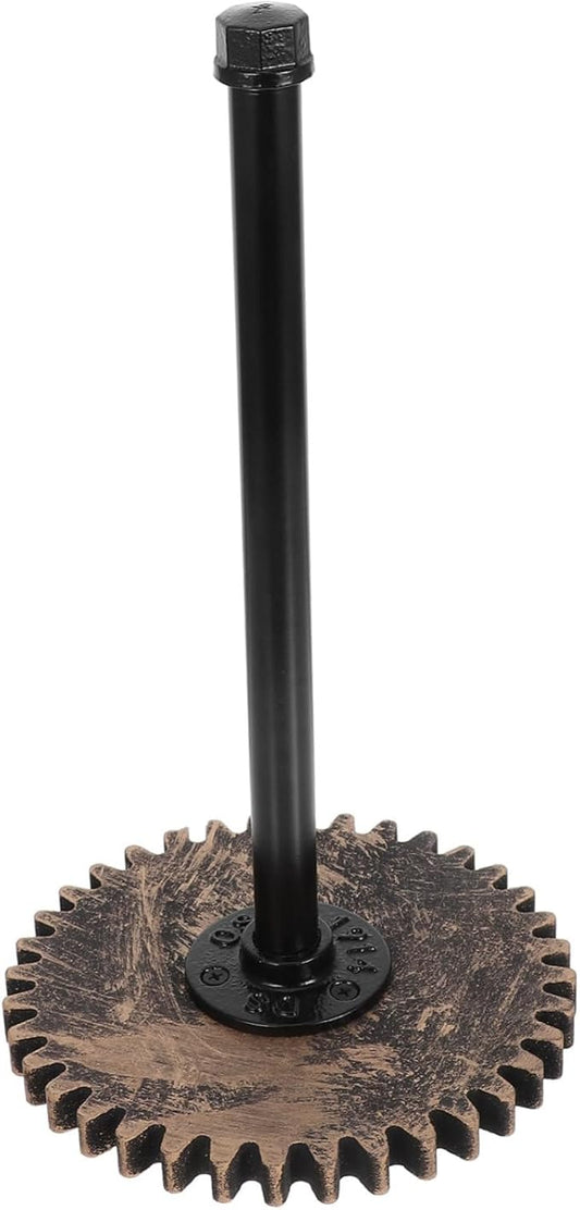 Paper Towel Holder Industrial Stand Vintage Kitchen Towel Rack Cast Iron for Kitchen