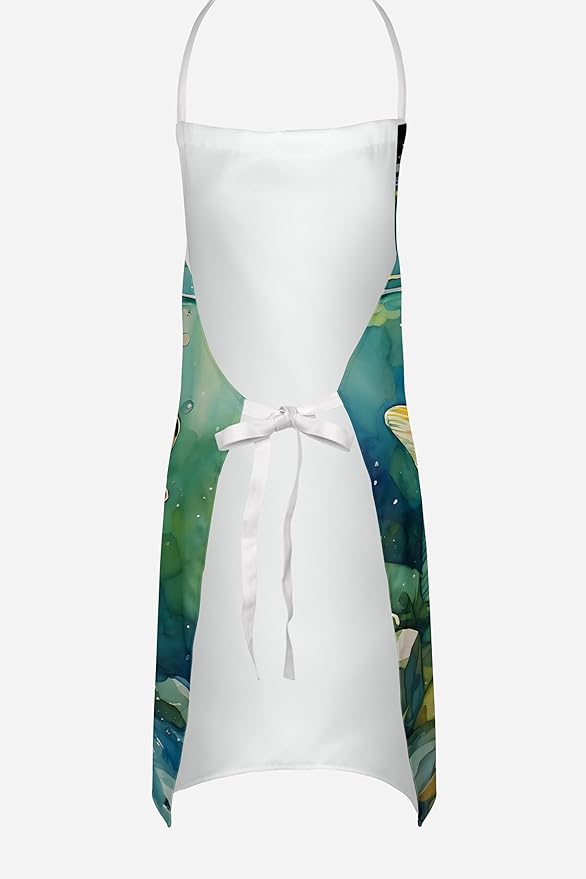 Caroline's Treasures Largemouth Bass Apron Cooking Kitchen Server Baking Crafts Gardening for Adult Women Men, Unisex, Large, Multicolor