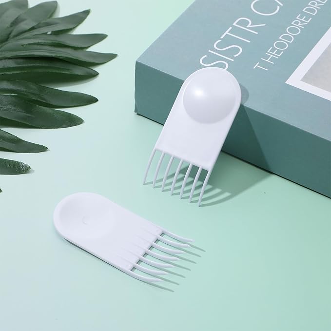 Yuanchu 4pcs Vegetable Chopper Cleaning Tools Fork, Onion Chopper Tool, Salad Chopper Tool Vegetable Chopper Cleaner Comb for Most Chop Wizard Vegetable Chopper