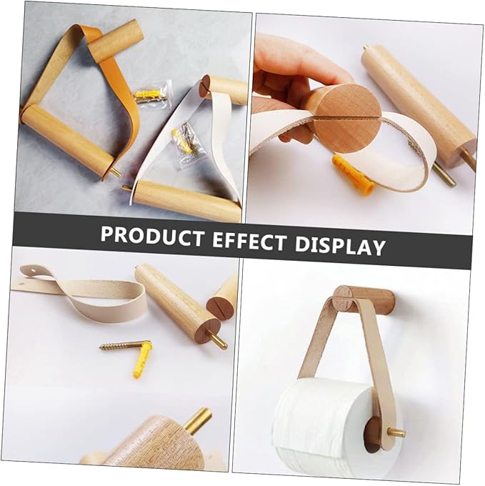 HOMSFOU 3pcs Multi-Functional Paper Towel Holder for Kitchen and Bathroom Space-Saving Design Construction Easy to Install and Portable for Home and Commercial Use