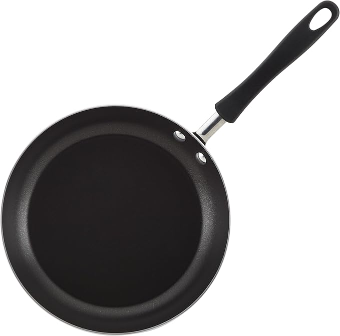 Farberware Cookstart DiamondMax Nonstick Cookware/Pots and Pans Set with Glass Lids, Dishwasher Safe, Includes Baking Pan and Kitchen Cooking Tools, 15 Piece - Black