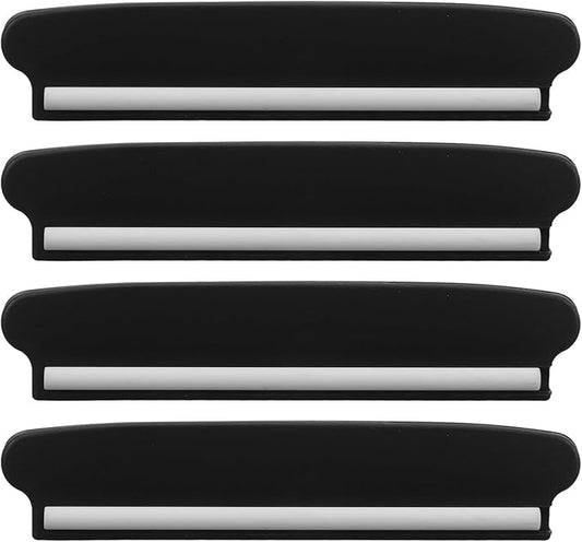4pcs Knife Sharpening Guide: Sharpening Angle Fixture Guide for Sharpener Stones -Precision Plastic Angle Clips for Kitchen Knife