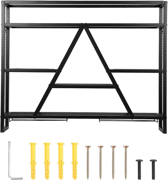 Wall Mounted Wine Rack Multi-Purpose Bar Liquor Bottle Display Shelf Large Capacity for Kitchens Bars Cafes