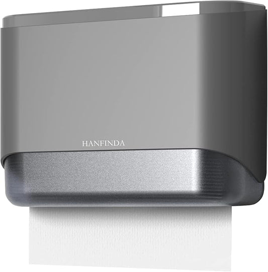 Multifold Paper Towel Dispenser Wall Mount Commercial Trifold Hand Towel Dispenser for Bathromm